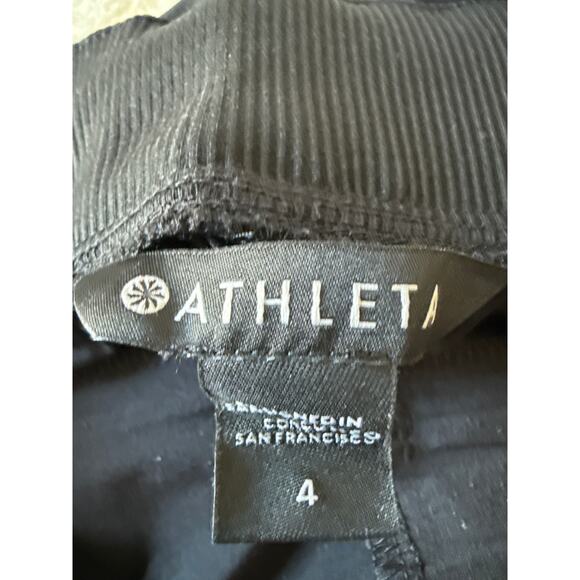 Athleta Brooklyn Heights Pant Lightweight Ankle Womens Size 4 Black - Picture 10 of 12